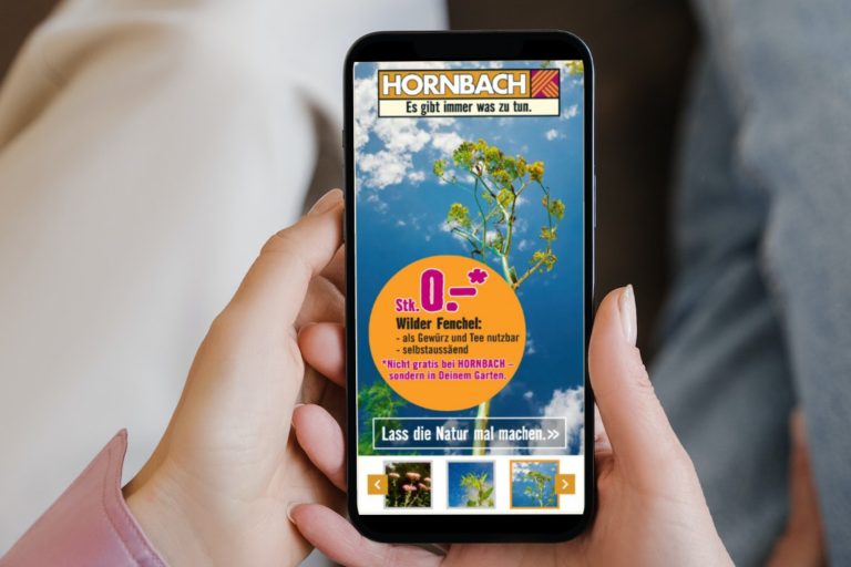 Hornbach setzt als First Mover auf digitales Flugblatt Ad